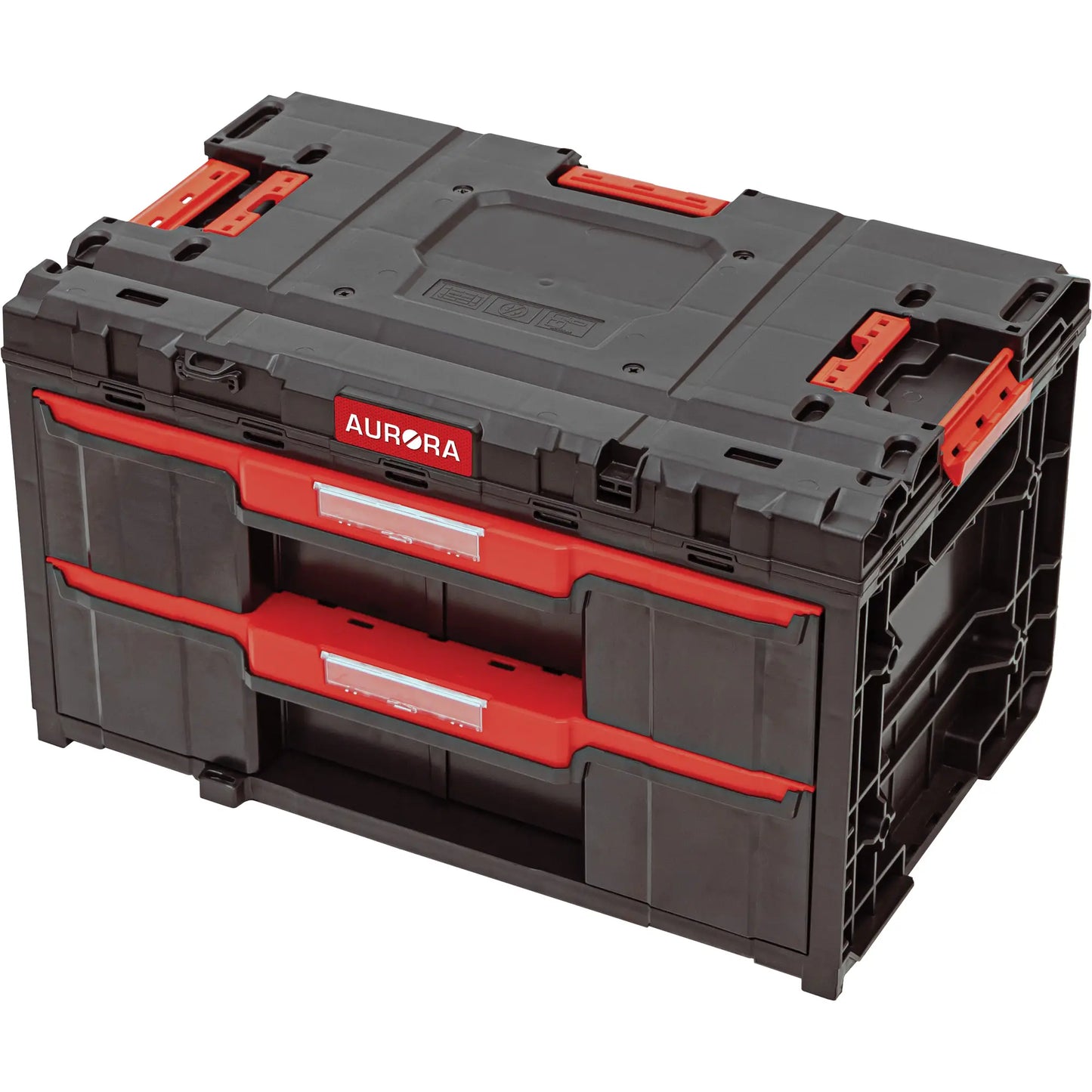Aurora Tools  Arx™ 2-Drawer Toolbox, 23-1/10" x 15" x 13-2/5", Black
